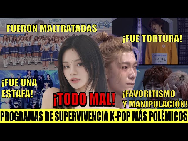 LOS PEORES PROGRAMAS DE SUPERVIVENCIA KPOP ¡XENOFOBIA, HOSPITALIZACIONES, MALTRATO! #kpop