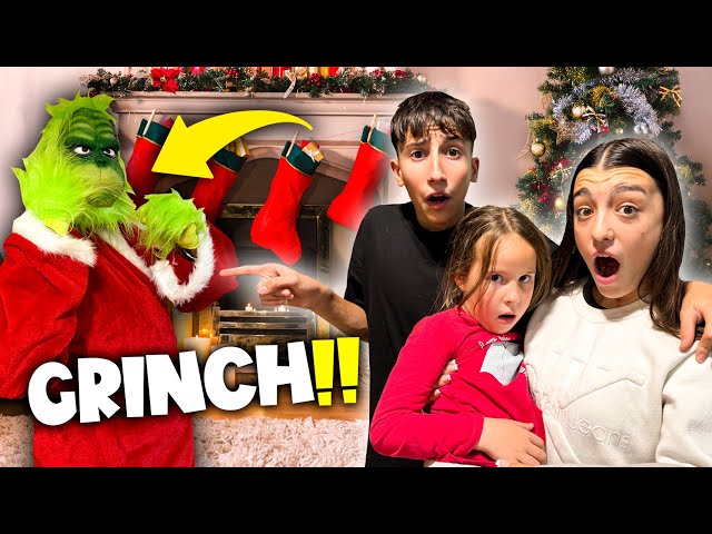 ¡EL GRINCH APARECE EN CASA Y NOS ROBA LA NAVIDAD! 😱🎄