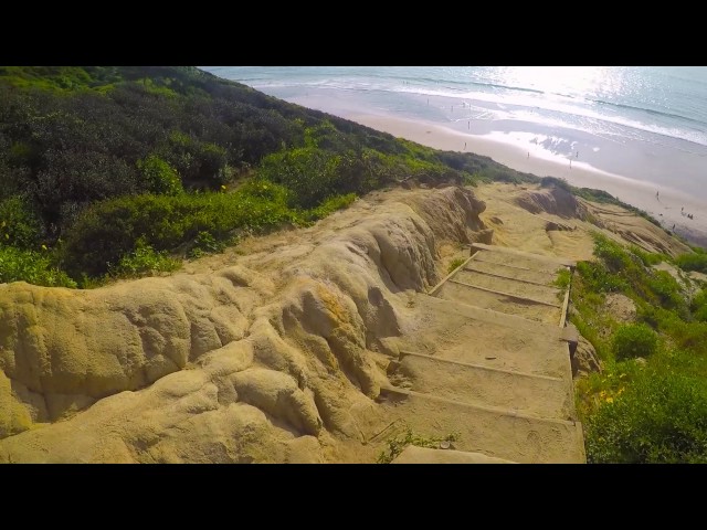 Hiking Down To Blacks Beach in San Diego