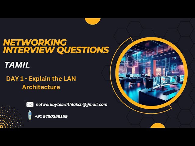 Networking Interview Questions | TAMIL | Day 1 | Contact in description