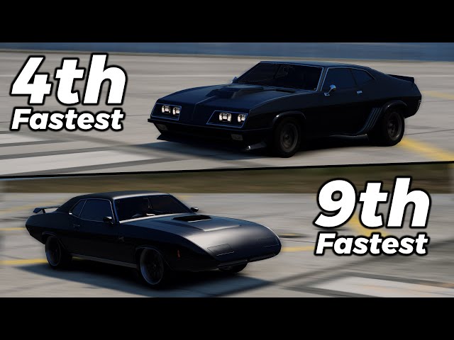 Fastest Muscle Cars in GTA Online Based on Top Speed (2023)