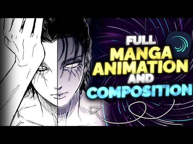 Full Manga Animation + Basic Composition Tutorial in Alight Motion 
