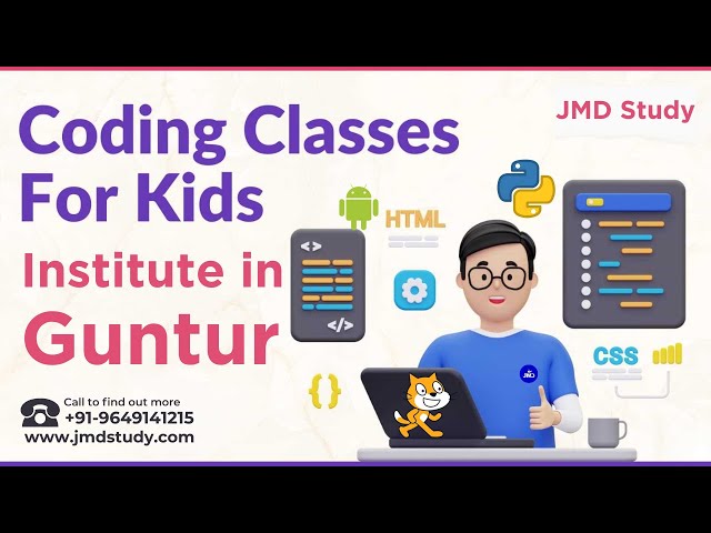Best Institute for coding for kids in Guntur | Coding Classes for kids in Guntur