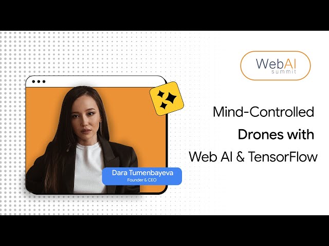 Mind-controlled drones with Web AI & TensorFlow