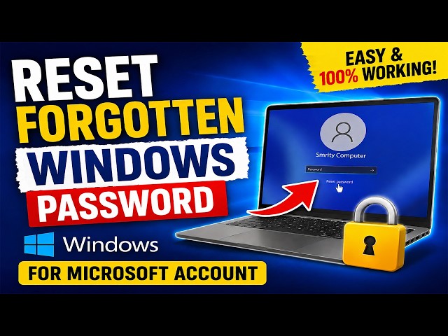Windows 11 Password Reset for Microsoft Accounts Without Tools