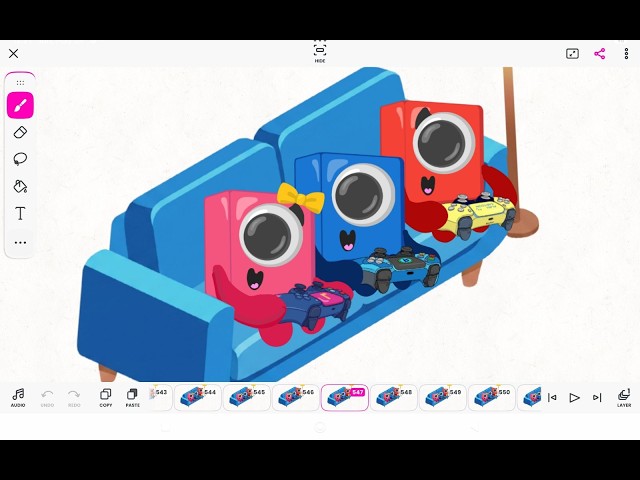 One gets her video game Part 4 | Making Animation In Flipaclip | Numberblocks Emoji