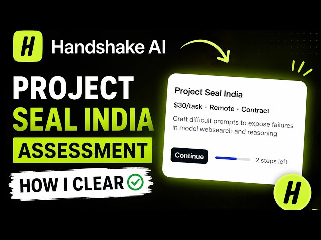 Handshake AI Project Seal Assessment | How to Pass on Your First Try