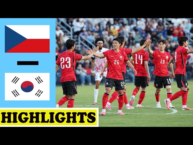 South Korea vs Czech Republic Highlights | The Match Before World Cup 2026