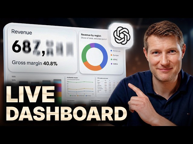How to Build INSANE Live Financial Dashboards With ChatGPT