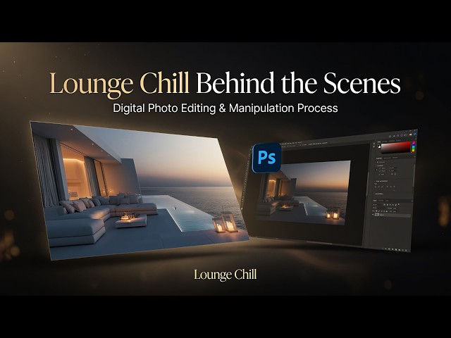 Lounge Chill Behind the Scenes | Digital Photo Editing & Manipulation Process