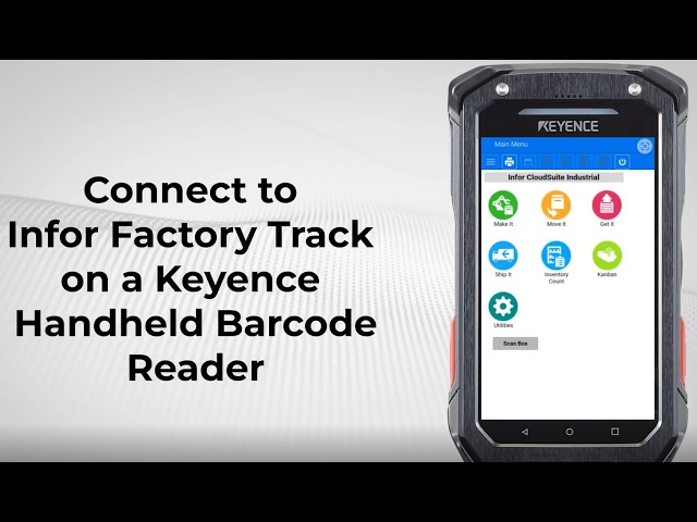 How to Setup Infor Factory Track on A Keyence Barcode Reader