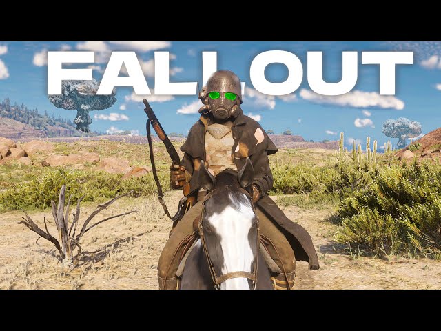 RDR 2 but it's a NUCLEAR FALLOUT! (FILM)