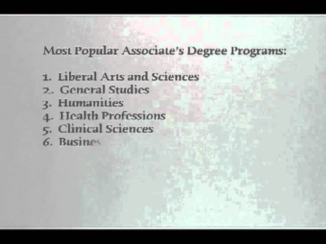 The Student's Guide to Obtaining an Associate Degree