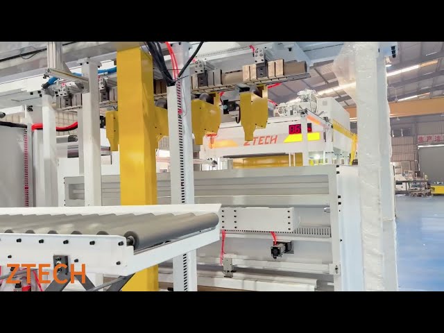 ZTECH's 2-Layer Bubble Machine with 3-Axis Rewinding: Korea's Game-Changer for Faster Production!