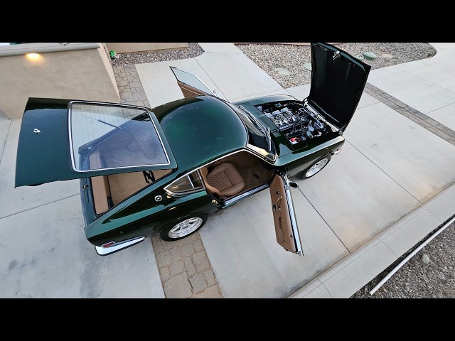 California Datsuns full 240Z Restomod build on Deborah's 240Z.