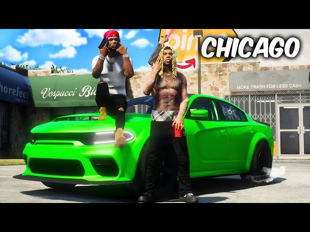 I took over CHICAGO as KING VON in GTA 5 RP !