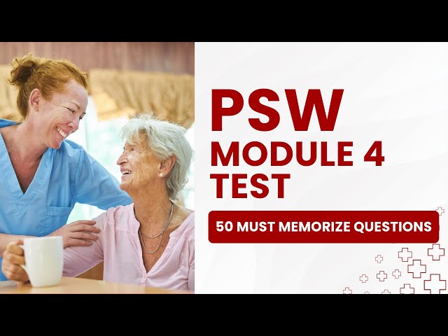 PSW Module 4 Test Questions And Answers with Explanations 50 Must Memorize Questions