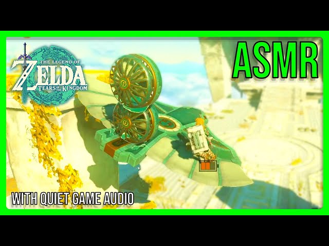 Zelda TotK ASMR to help you sleep or relax (Whispering, Hard Candy, Mouth Sounds, Soft Speaking) 🎮🔊