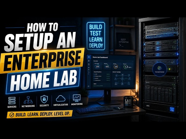 How to Setup an Enterprise Home Lab