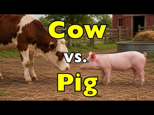 Battle of the Farm Animals: Are Pigs Really Smarter Than Cows?