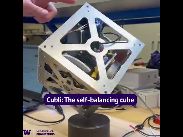 Cubli Self-Balancing Cube: Incredible Reaction Wheel Robot 🤖