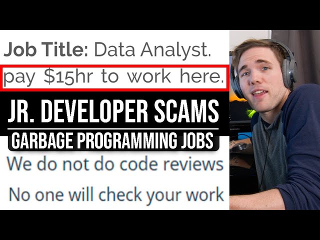 JR. DEVELOPER SCAMS - GARBAGE PROGRAMMING JOBS | #grindreel