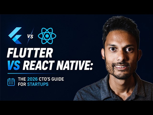 Flutter vs React Native: The 2026 CTO’s Guide for Startups