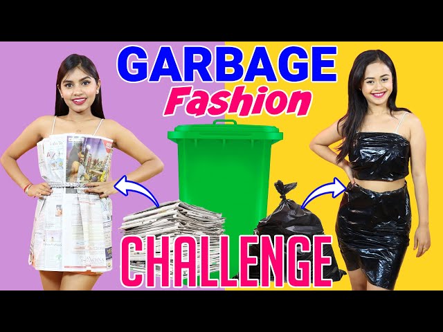 Garbage Fashion Challenge | DIY Queen