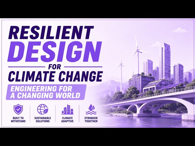 Resilient Design for Climate Change | Engineering for a Changing World | Uplatz