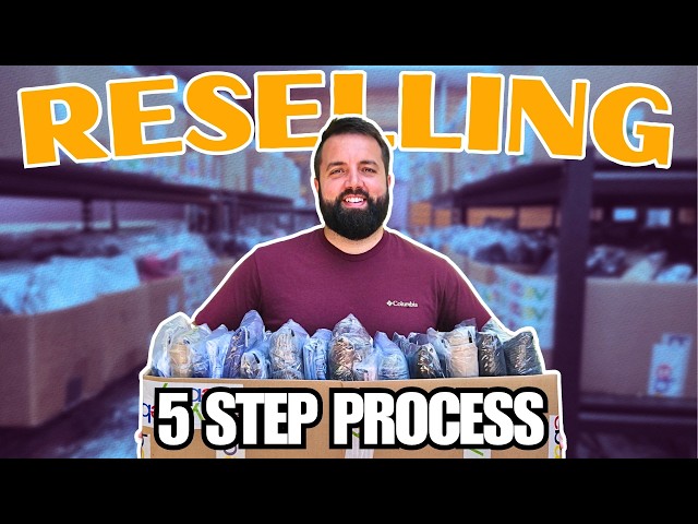 How I Turn Thrifted Clothes Into Profit | Reselling Guide