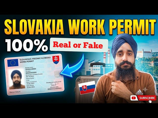 How to Get Slovakia Work Permit  2026 | Complete Process #slovakia @sarwaraportugal 