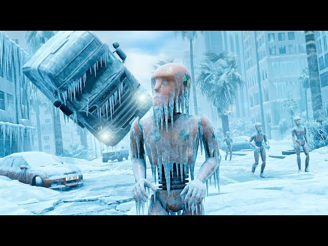 ICESTORM 4 | Dummy vs Ice - BeamNG.Drive