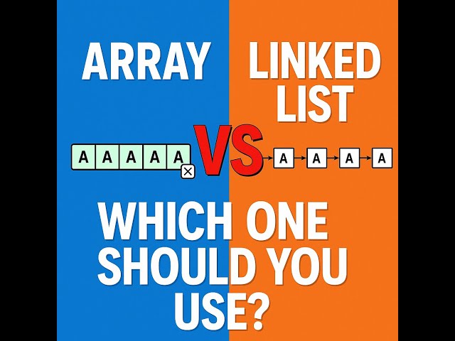 🔥 Array vs Linked List – Which One Should You Use? | Data Structures in 60s | CodeMuse
