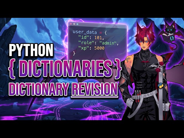 Revision of Dictionaries in Python for class 12 CBSE