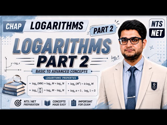 Basic Math: Laws of Logarithm 