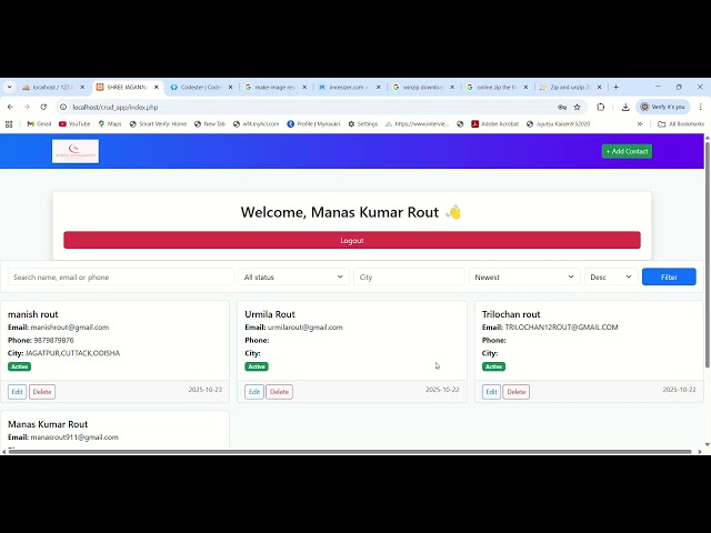 Responsive PHP Login & Registration Page using Bootstrap 5 & MySQL | Modern UI Design