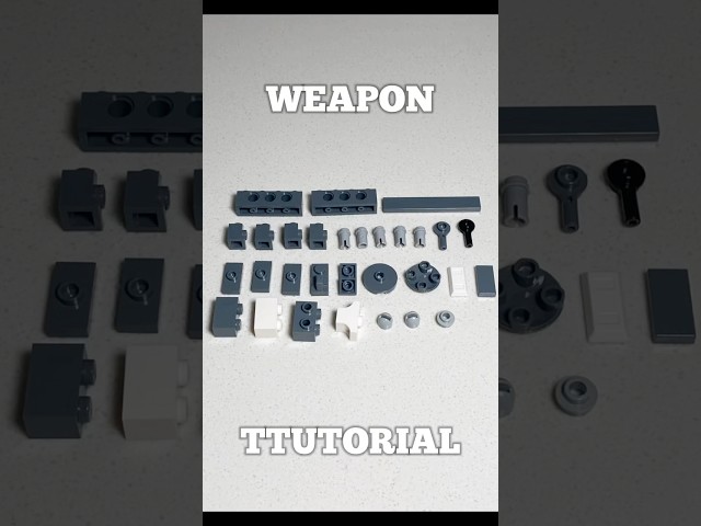 Lego MOC - Mech Weapon Tutorial