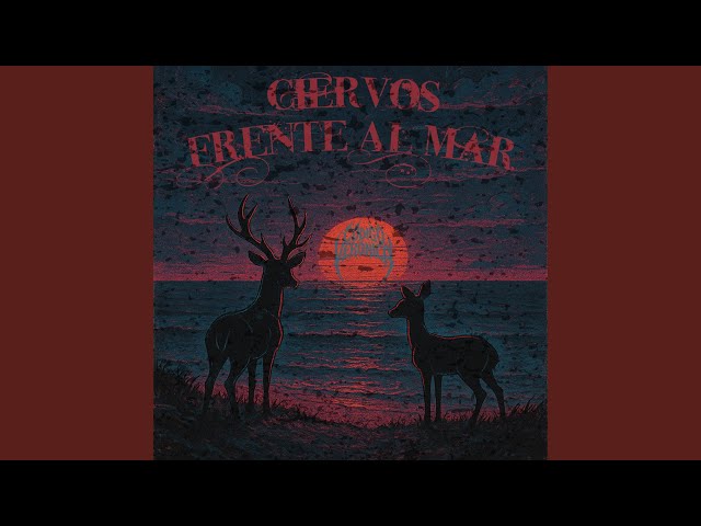 Ciervos frente al mar