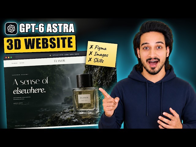 GPT-6 Astra Just Built a 3D Website With One Prompt🤯