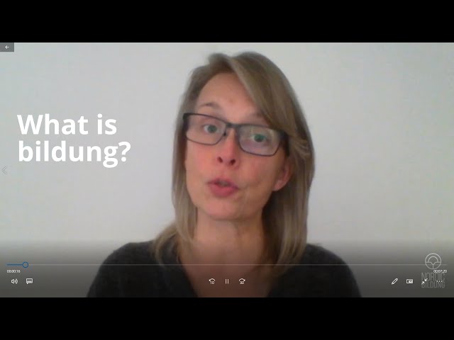 What is Bildung?