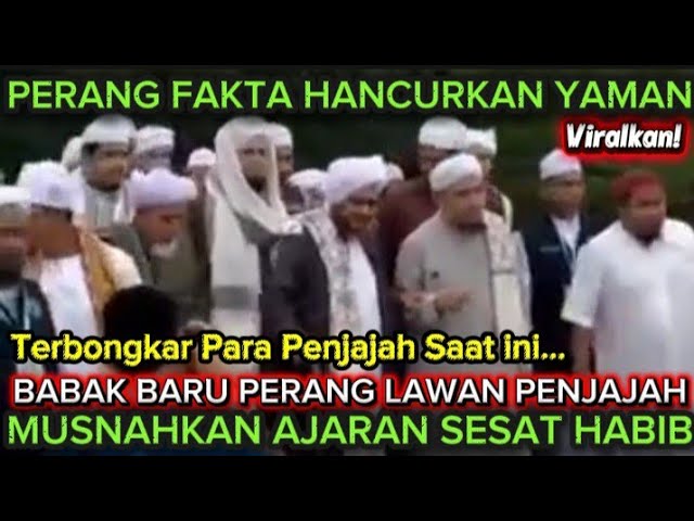 Geger ! H4NCURK4N YAMAN ! MUSN4HKAN AJARAN SES4T HABIB! Terbongkar ! Viral Habib BUKAN CUCU NABI SAW