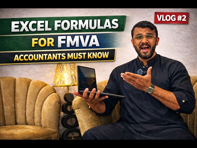 Excel Formulas Every Accountant Must know For FMVA  #thisismubeen