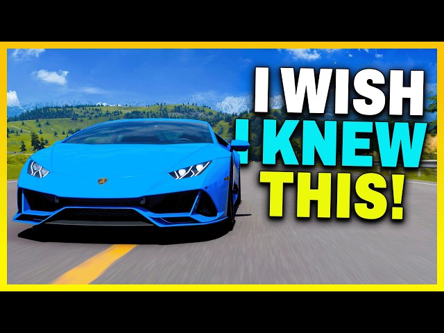 Forza Horizon 6 - Things I Wish I Had Done From The Start!