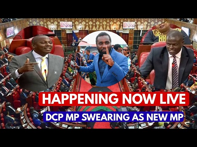 LIVE:FIREWORKS IN PARLIAMENT AS UDA ESCORT DCP FIRST BORN SAMMY GOTHO SWEARING AS OL KALOU MP