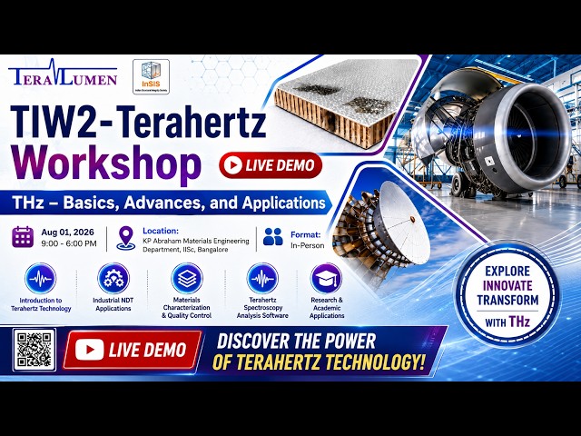 TERAHERTZ WORKSHOP-II - THz – Basics, Advances,and Applications