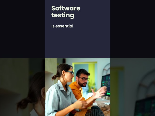Why Software Testing Matters ? #softwaretestingforbeginners #testingtutorial #shorts #technology