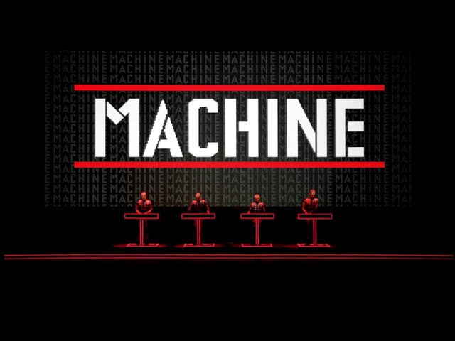Kraftwerk 3D - The Man-Machine Music Video