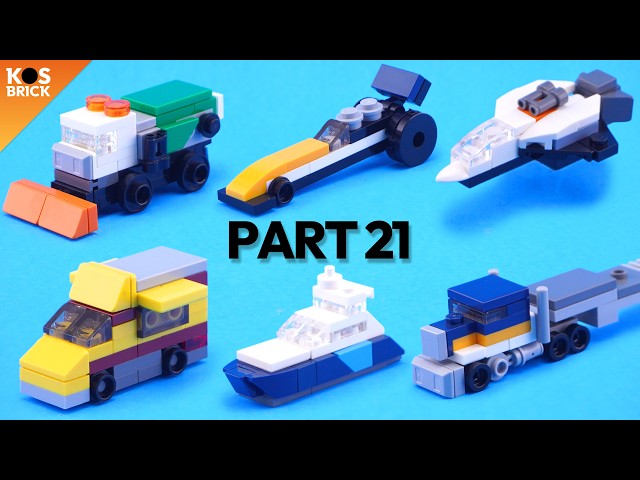 Lego City Mini Vehicles - Part 21 (Tutorial)