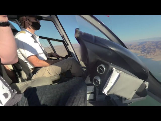 VR180 3D - EC130 Helicopter Cockpit In Flight