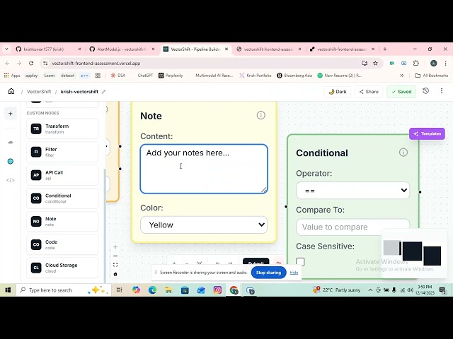 Building a Visual Pipeline Builder with React & FastAPI | Drag & Drop Node Editor